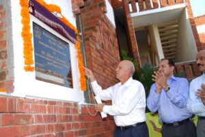 Caption- Solar Power plant Inauguration In Krushi Home